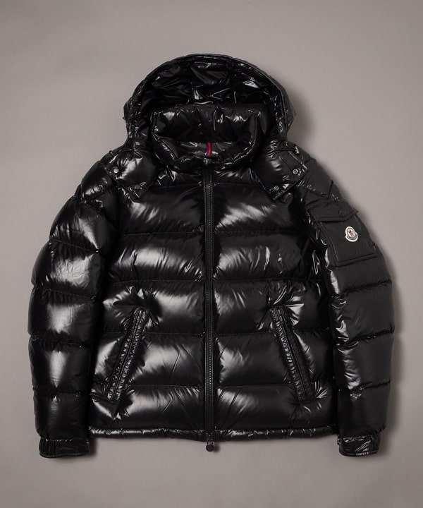 BEAMS F（ビームスF）MONCLER / MAYA フーデッド ダウンジャケット ...