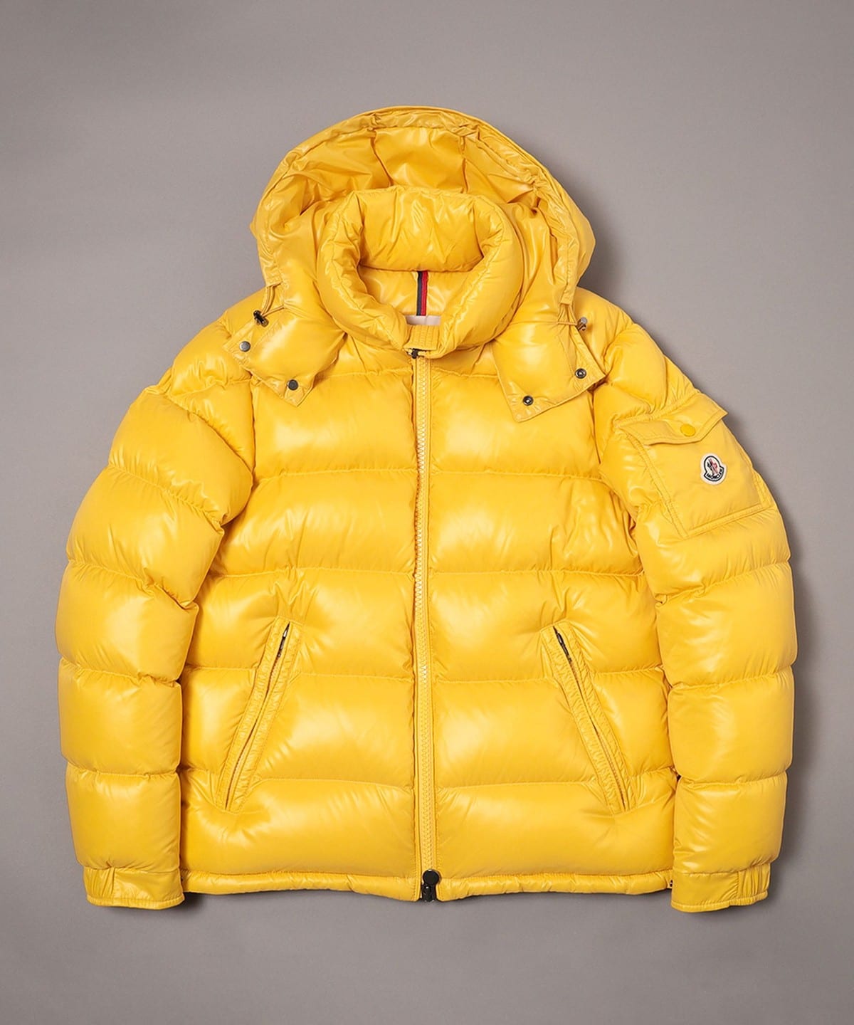 MONCLER モンクレール / MAYA フーデッド ダウンジャケット ブルゾン MEN YELLOW/141 0 MONCLER モンクレール / MAYA フーデッド ダウンジャケット ブルゾン MEN YELLOW/141 0