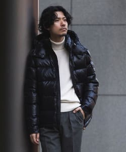 BEAMS F（ビームスF）MONCLER / MAYAF フーデッド ダウン