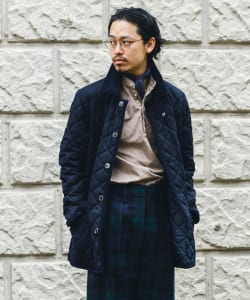 MACKINTOSH × BEAMS F / 別注 WAVERLY ウール キルティングジャケット