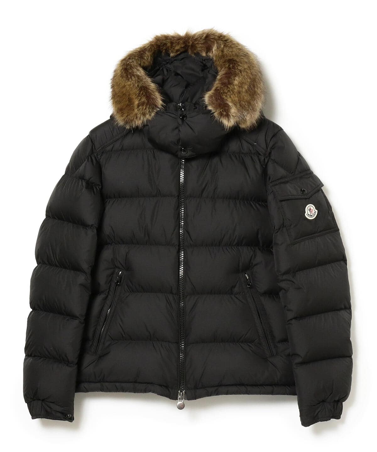 BEAMS F BEAMS / MAYAF hooded down jacket (blouson MONCLER jacket 