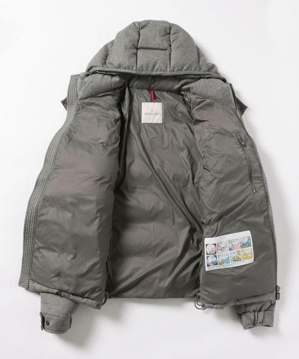 BEAMS F（ビームスF）MONCLER / MONTGENEVRE フランネル フーデッド