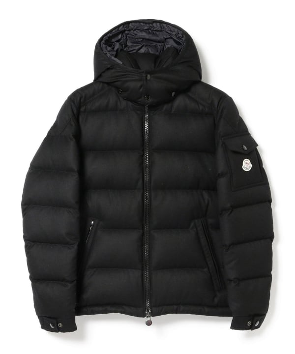 BEAMS F（ビームスF）MONCLER / MONTGENEVRE フランネル フーデッド ...