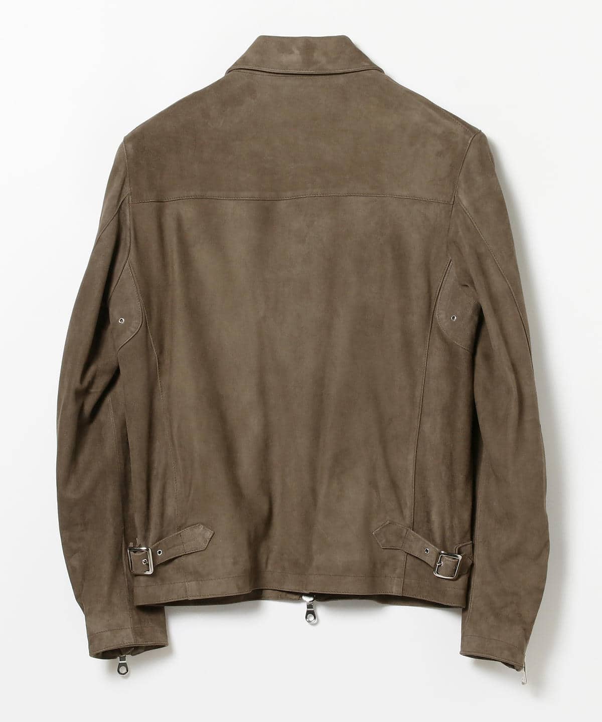 BEAMS F CINQUANTA / Suede single rider jacket (blouson leather 