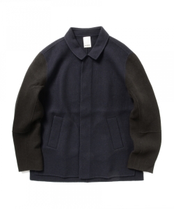 ￥▲BALDWIN / ウールバイカラーブルゾン“THOMAS”