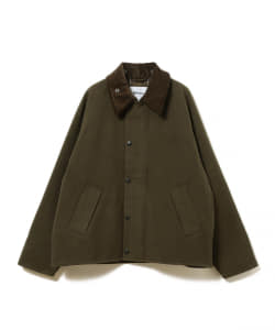 Barbour × BEAMS F / 別注 TRANSPORT JACKET ライトメルトン ジャケット