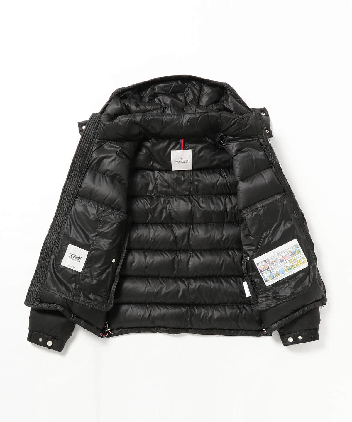 BEAMS F（ビームスF）MONCLER / BRAMANT ナイロン フーデッド ダウン