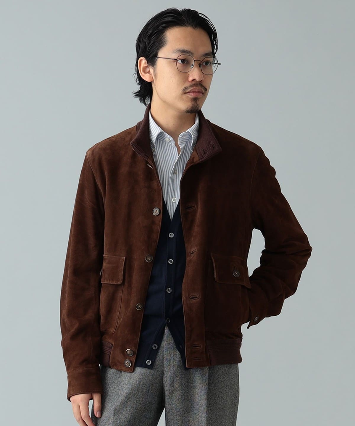 BEAMS F（ビームスF）【別注】CINQUANTA / スエード ドライビング