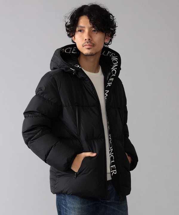 MONCLER MAYA GIUBBOTTO BEAMS ダウン 1 BLK希少