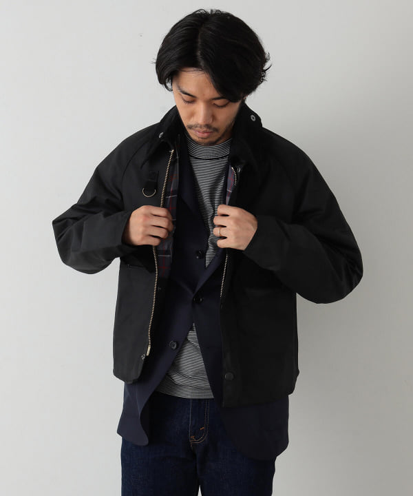 BEAMS F（ビームスF）Barbour / SPEY ショートブルゾン（ブルゾン