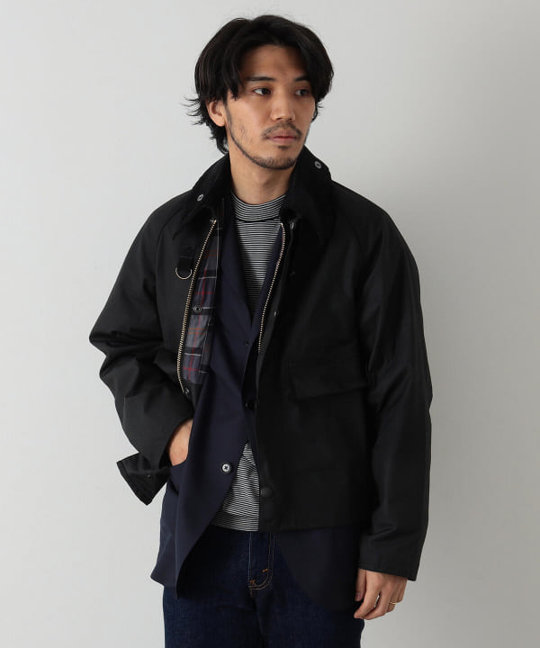 枚数限定 L barbour × beams f 21aw spey 2layer スペイ