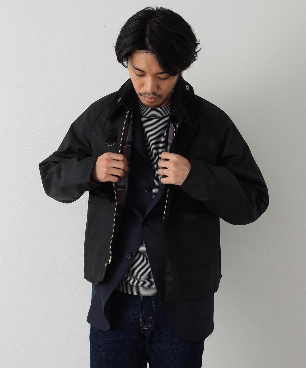 BEAMS F（ビームスF）Barbour / SPEY ショートブルゾン