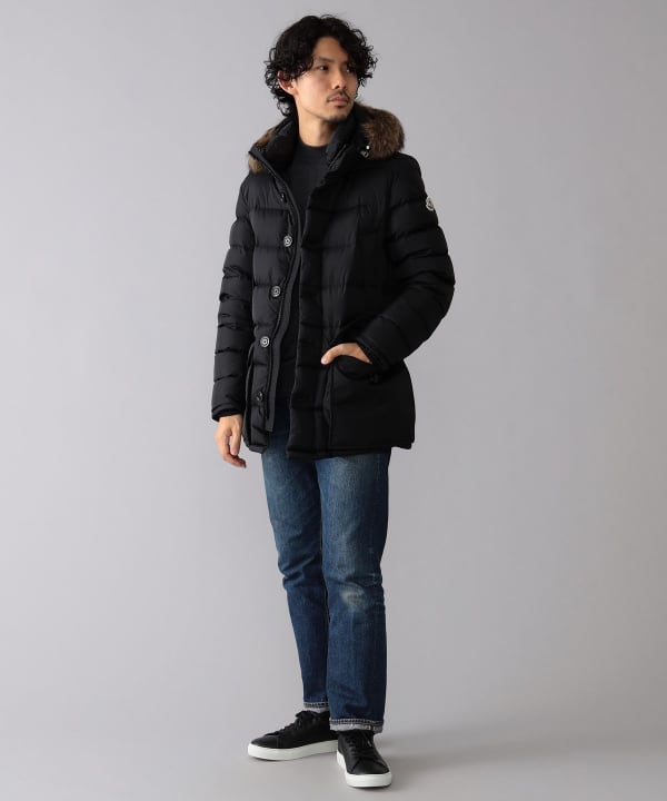 BEAMS F（ビームスF）MONCLER / CLUNY ナイロン ダウンジャケット