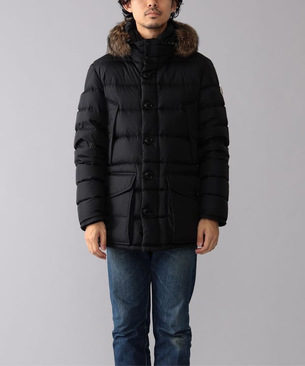 BEAMS F（ビームスF）MONCLER / CLUNY ナイロン ダウンジャケット ...