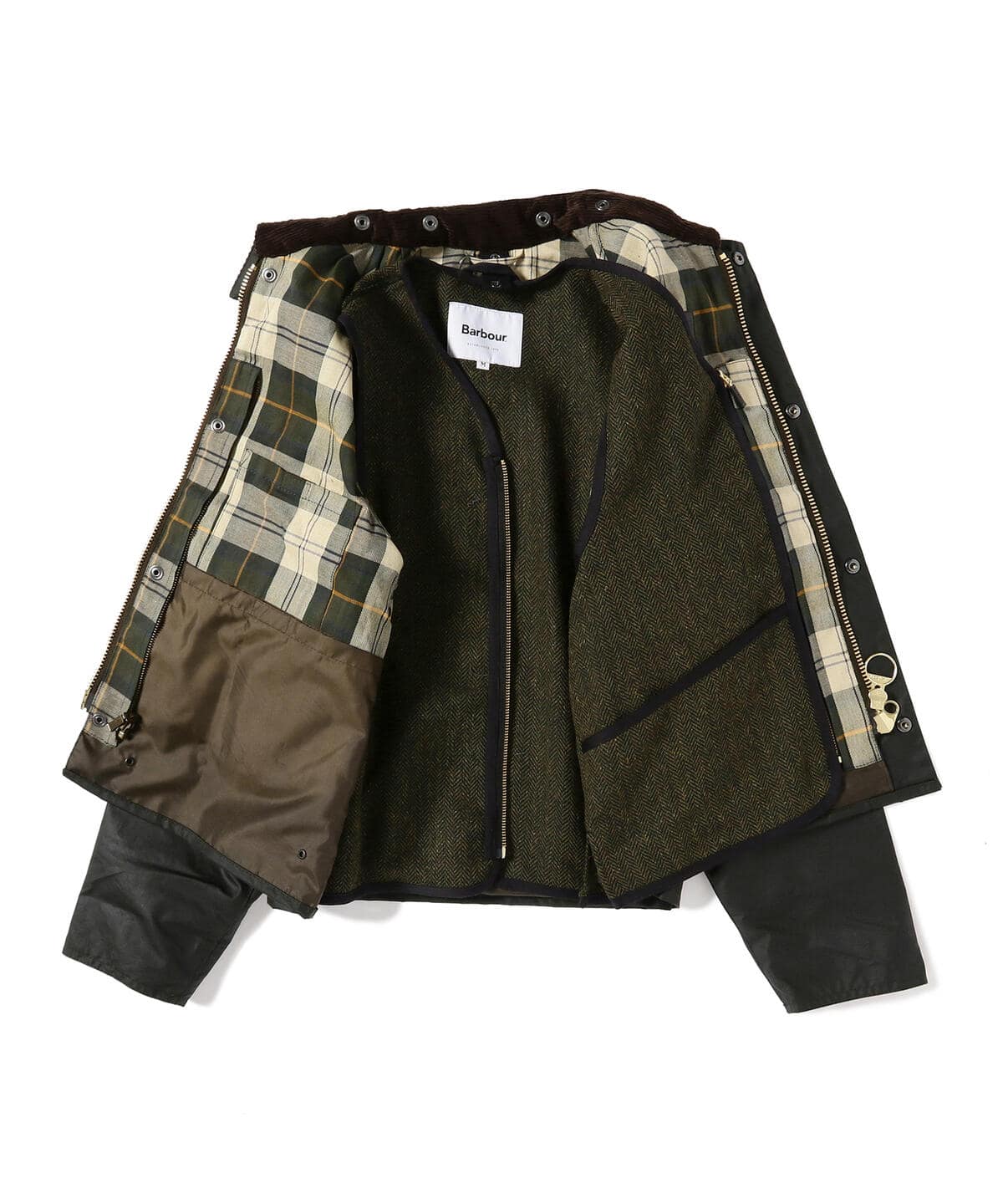 BEAMS F(ビームスF)Barbour × BEAMS F / 別注 SPEY ライナー付