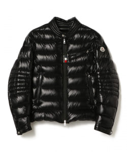 MONCLER / BAUNARD ナイロン  ライダース ダウンブルゾン