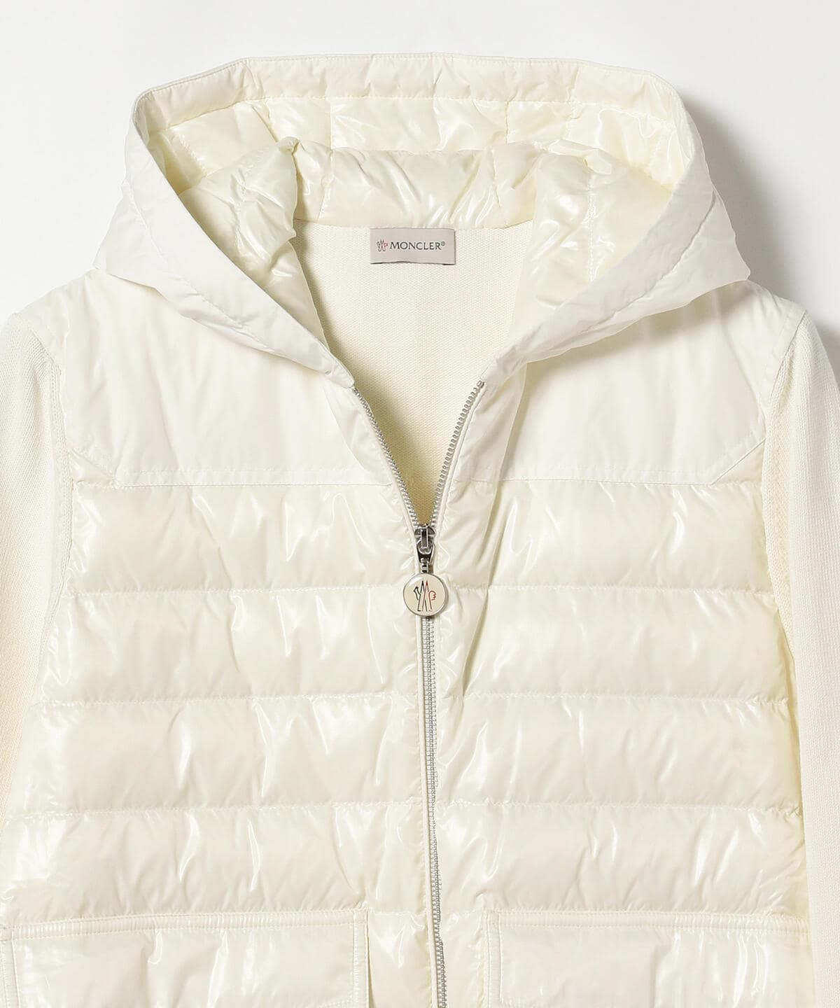 BEAMS F（ビームスF）MONCLER / コンビ フーデッドパーカー（ブルゾン