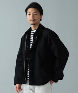 ▲Barbour × BEAMS F / 別注 TRANSPORT JACKET ピーチドコットン ジャケット