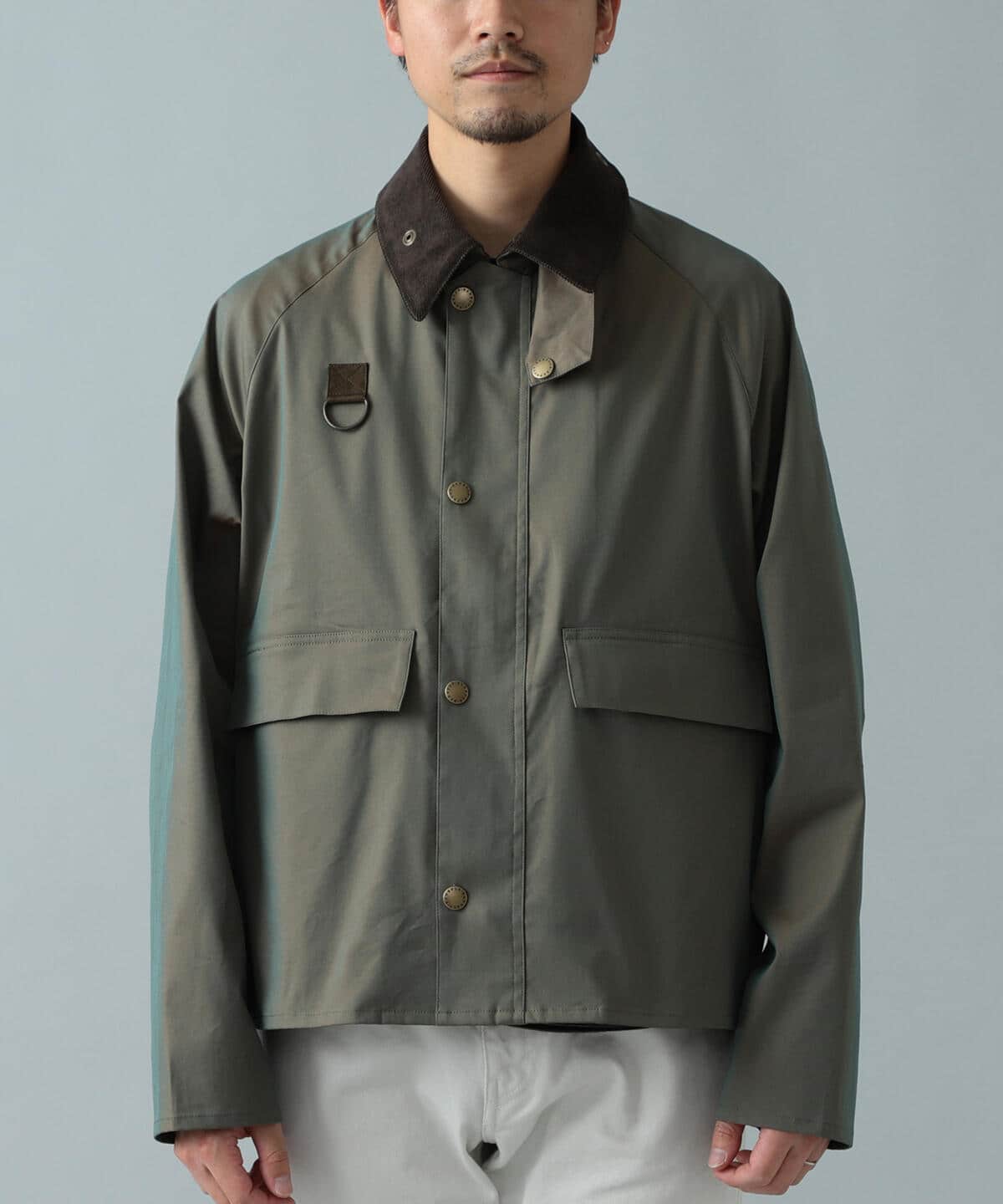 L barbour × beams f 21aw spey 2layer スペイ-