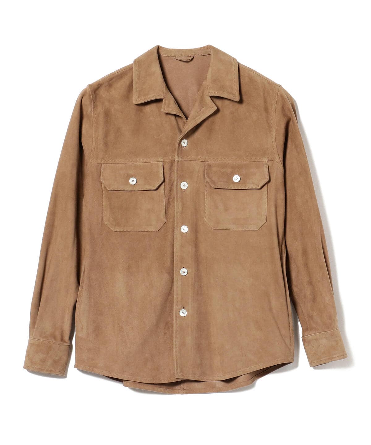 BEAMS F BEAMS × BEAMS F / Special order suede shirt blouson