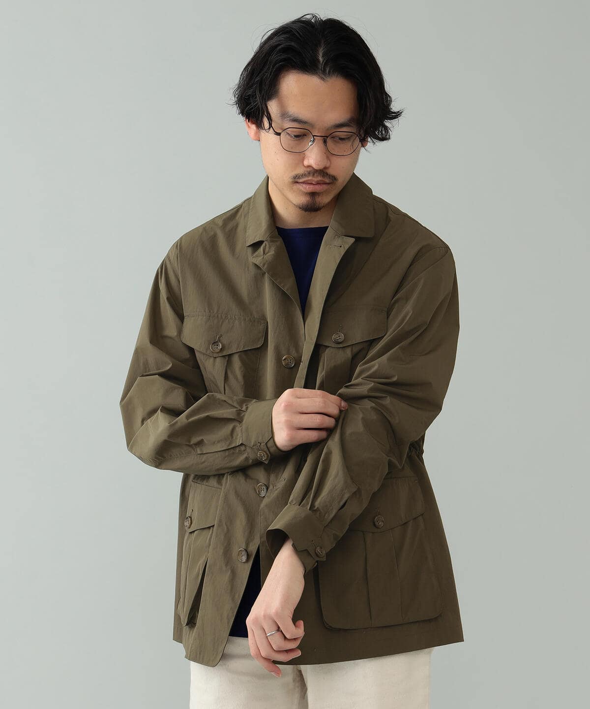 BEAMS F INVERTERE × BEAMS F / Special order BEAMS ripstop nylon