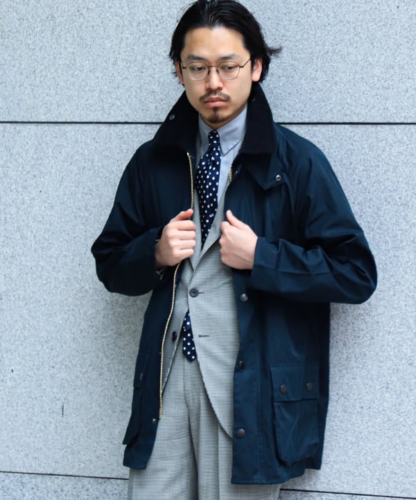 Barbour × BEAMS F / 別注ジャケット 36 BEDALE-F-