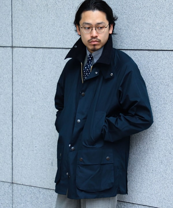 【美品】Barbour BEDALE  ポリエステル ジャケット 40