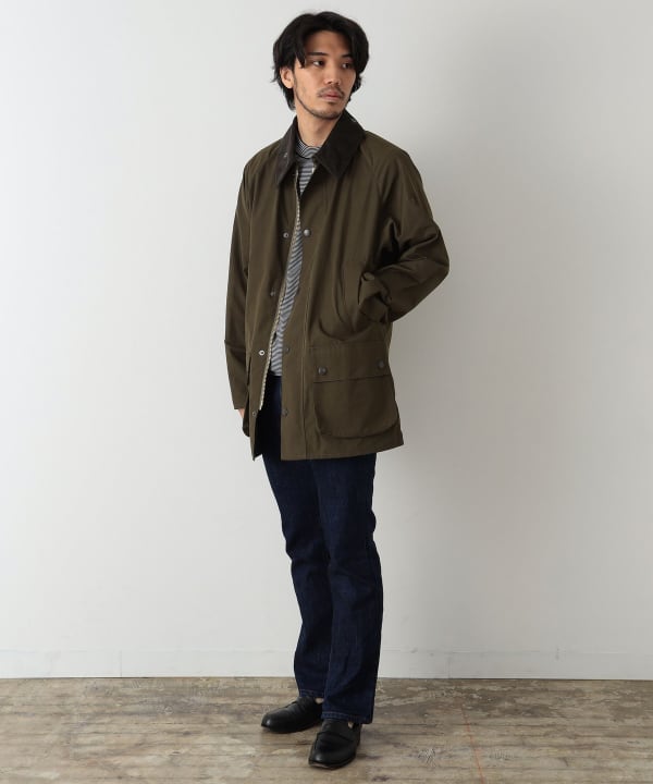 BEAMS F × Barbour 別注 CL BEDALE PEACH - 通販 - pinehotel.info