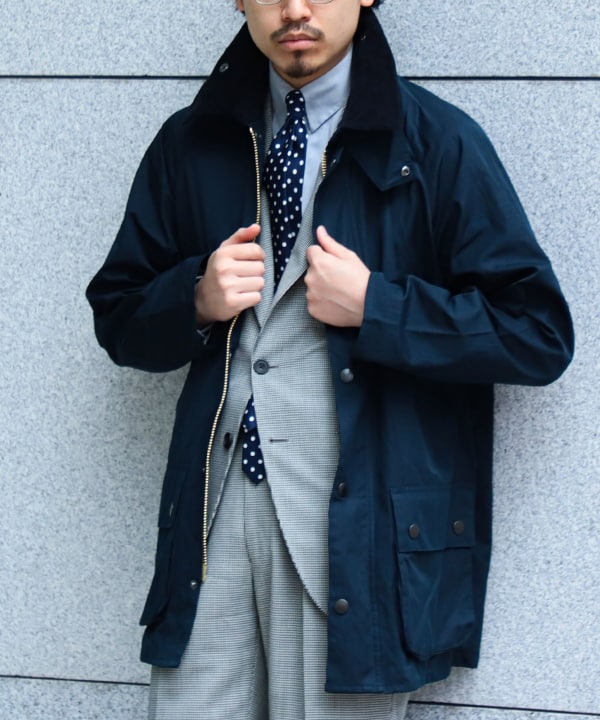 BEAMS F（ビームスF）Barbour × BEAMS F / 別注 BEDALE CLASSIC FIT