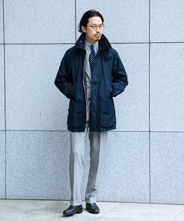 BEAMS F（ビームスF）Barbour × BEAMS F / 別注 BEDALE CLASSIC FIT