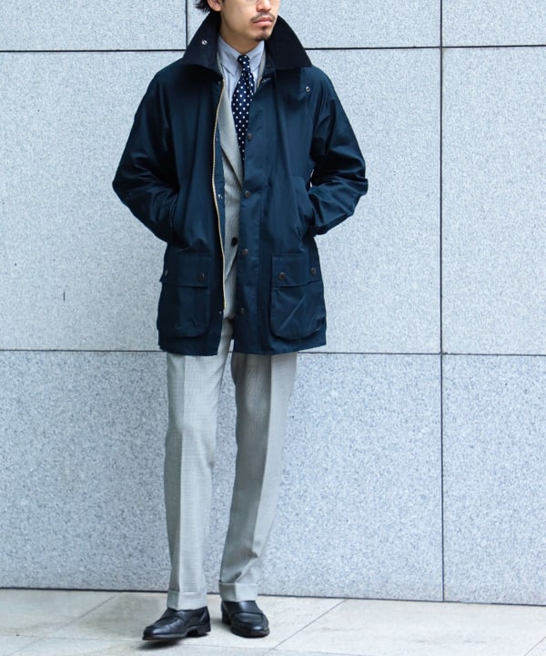 BEAMS F（ビームスF）Barbour × BEAMS F / 別注 BEDALE CLASSIC FIT