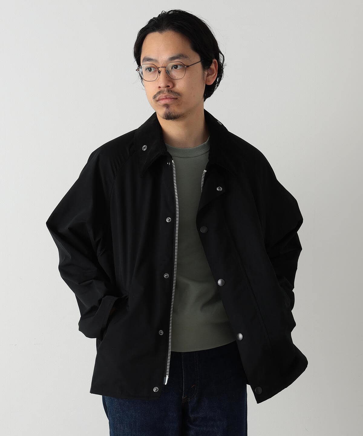 BEAMS F（ビームスF）Barbour × BEAMS F / 別注 TRANSPORT JACKET