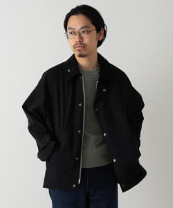 Barbour × BEAMS F / 別注 TRANSPORT JACKET ピーチドコットン ジャケット
