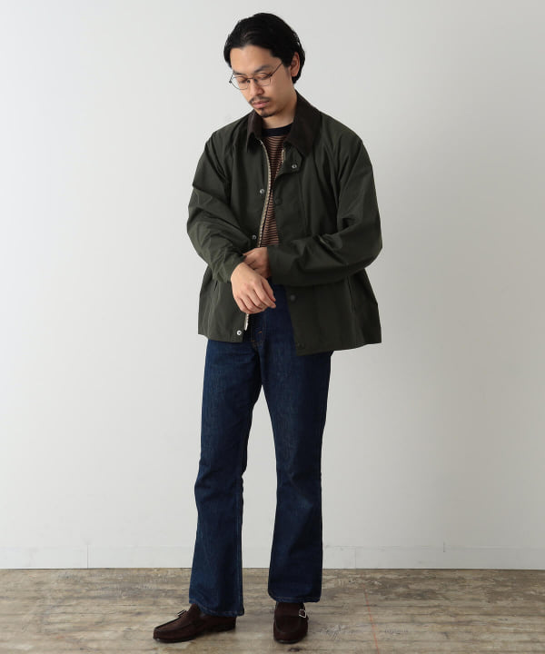 BEAMS F（ビームスF）Barbour × BEAMS F / 別注 TRANSPORT JACKET