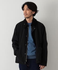 Barbour × BEAMS F / 別注 TRANSPORT JACKET ポリエステル ジャケット