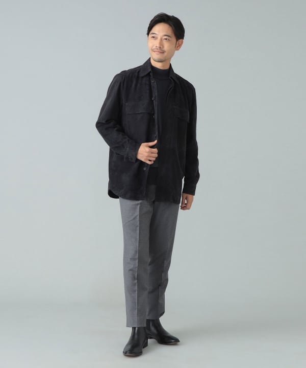 専用　定価5万【美品】IENAゴートスエードシャツブルゾン 中古・古着通販】IENA (イエナ) ゴートスエードシャツブルゾン