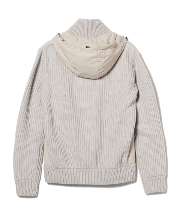 BEAMS F（ビームスF）HERNO / コンビ フーデッド ブルゾン（ブルゾン