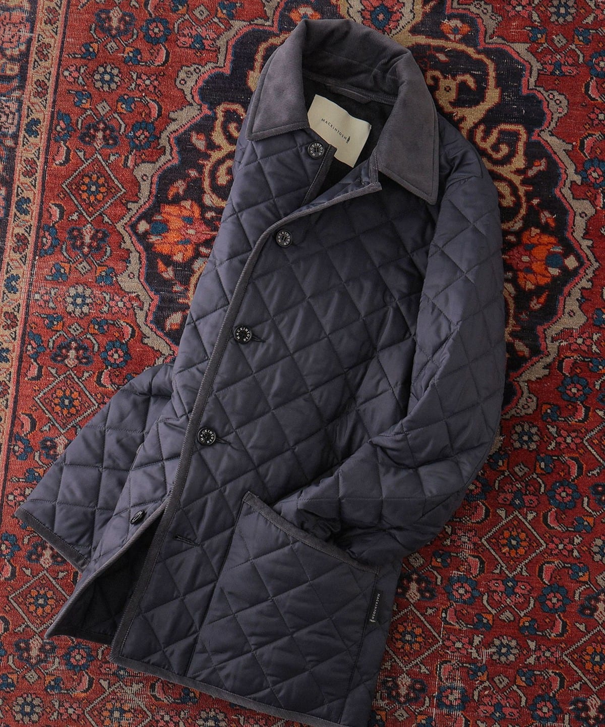 MACKINTOSH × BEAMS F / Special order WAVERLY quilted jacket