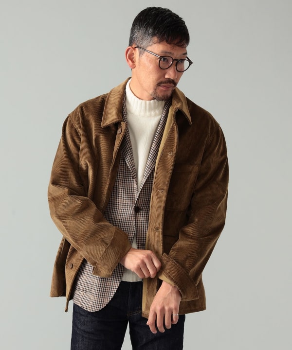 BEAMS F（ビームスF）LE LABOUREUR × BEAMS F / 別注 コーデュロイ ...