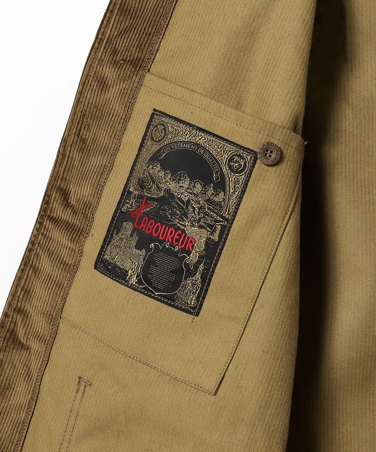 LE LABOUREUR × BEAMS F / 別注 コーデュロイ カバーオール