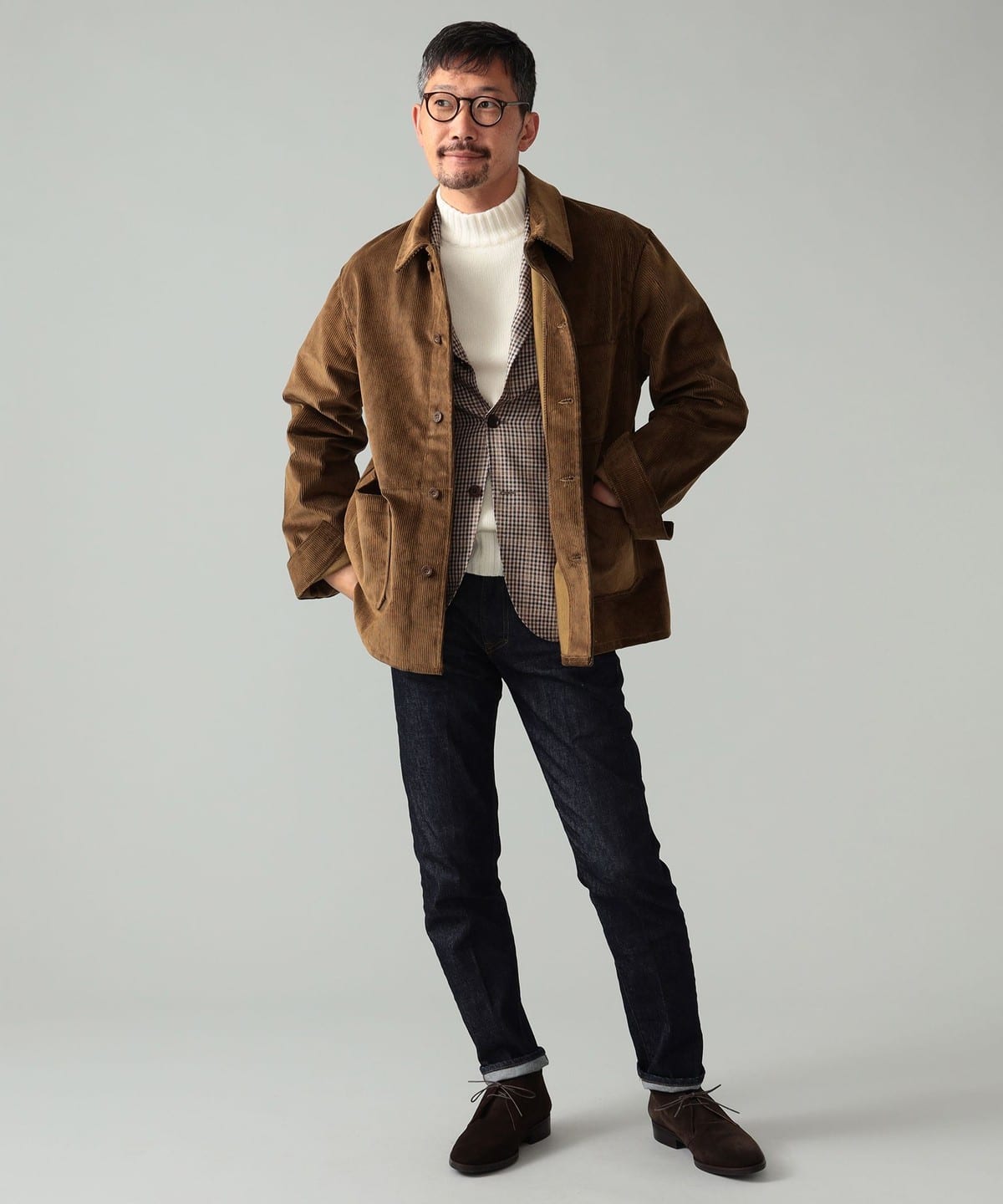 BEAMS F（ビームスF）LE LABOUREUR × BEAMS F / 別注 コーデュロイ