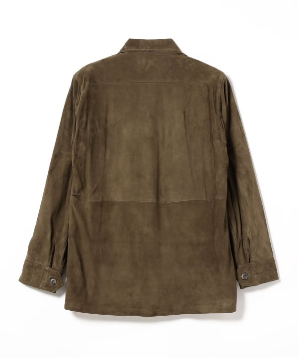 BEAMS F F CINQUANTA / Suede jungle fatigue jacket (blouson BEAMS 