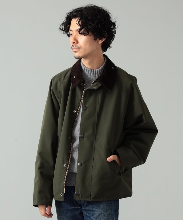 BEAMS F（ビームスF）Barbour / TRANSPORT 2レイヤー ジャケット ...