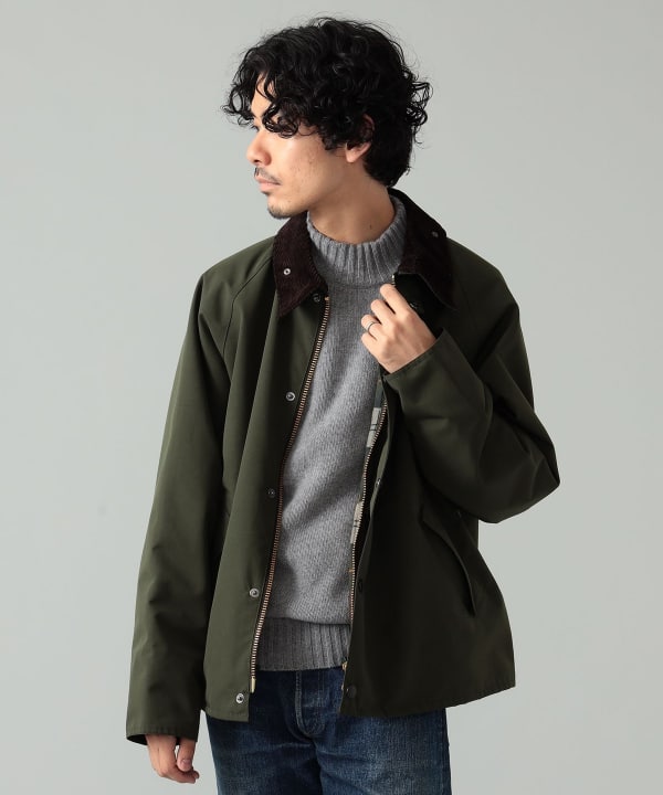 BEAMS F（ビームスF）Barbour / TRANSPORT 2レイヤー ジャケット 