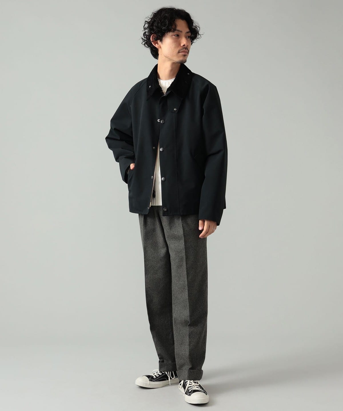 BEAMS F（ビームスF）Barbour / TRANSPORT 2レイヤー