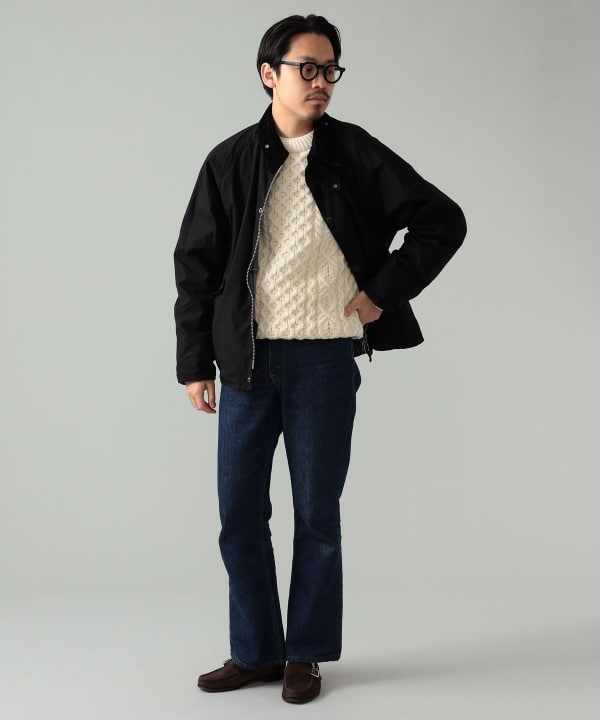 BEAMS F（ビームスF）Barbour × BEAMS F / 別注 TRANSPORT ウォッシュ 