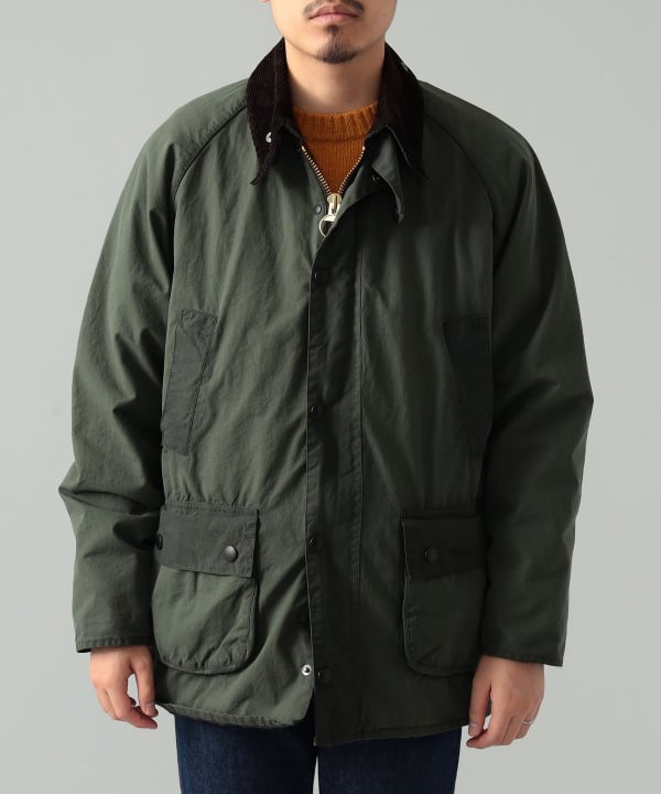 barbour bedale スリム BEAMS別注 フルセットハンガー