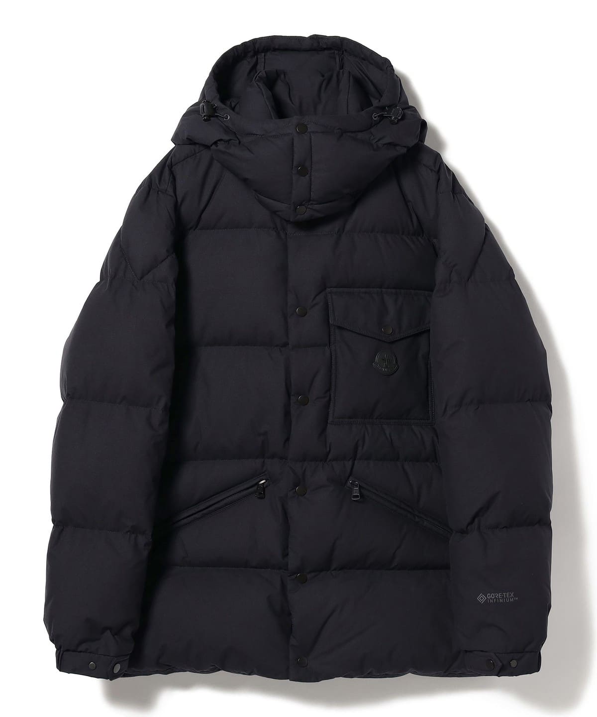 BEAMS F（ビームスF）MONCLER / LOIRET フーデッド ダウン 