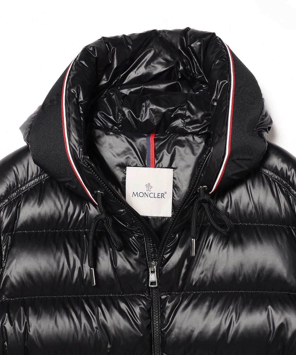 BEAMS F（ビームスF）MONCLER / PAVIN フーデット ダウンジャケット ...