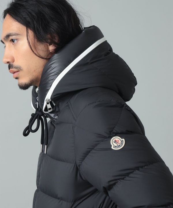 BEAMS F（ビームスF）MONCLER / CARDERE フーデッド ダウンジャケット
